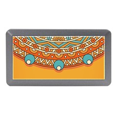 Mandala Orange Memory Card Reader (mini) by goljakoff