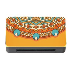 Mandala Orange Memory Card Reader With Cf by goljakoff