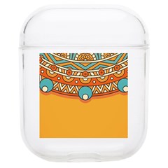 Mandala Orange Soft Tpu Airpods 1/2 Case by goljakoff