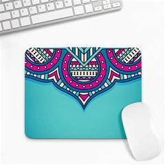 Mandala Blue Small Mousepad by goljakoff