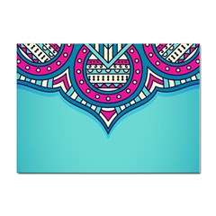 Mandala Blue Sticker A4 (10 Pack) by goljakoff