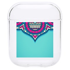 Mandala Blue Hard Pc Airpods 1/2 Case by goljakoff