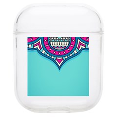 Mandala Blue Soft Tpu Airpods 1/2 Case by goljakoff