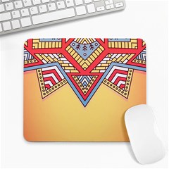 Mandala Sun Large Mousepad by goljakoff