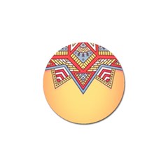 Mandala Sun Golf Ball Marker (10 Pack) by goljakoff