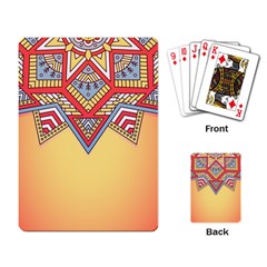 Mandala Sun Playing Cards Single Design (rectangle)