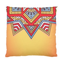 Mandala Sun Standard Cushion Case (two Sides) by goljakoff