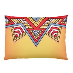 Mandala Sun Pillow Case by goljakoff