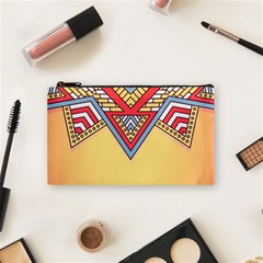 Mandala Sun Cosmetic Bag (small) by goljakoff