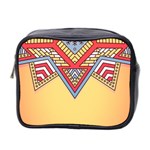 Mandala sun Mini Toiletries Bag (Two Sides) Front