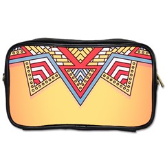 Mandala Sun Toiletries Bag (two Sides) by goljakoff