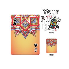 Mandala Sun Playing Cards 54 Designs (mini)