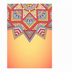 Mandala Sun Small Garden Flag (two Sides) by goljakoff