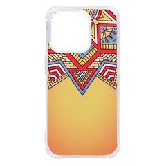 Mandala Sun Iphone 14 Pro Tpu Uv Print Case by goljakoff