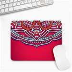 Mandala red Small Mousepad Front