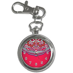 Mandala Red Key Chain Watches by goljakoff