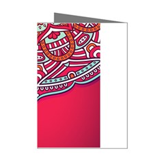 Mandala Red Mini Greeting Cards (pkg Of 8) by goljakoff