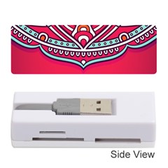 Mandala Red Memory Card Reader (stick) by goljakoff