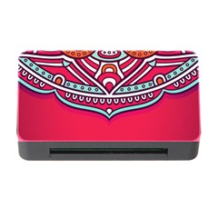 Mandala Red Memory Card Reader With Cf by goljakoff