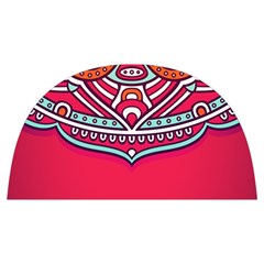 Mandala Red Anti Scalding Pot Cap by goljakoff