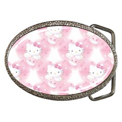 Hello Kitty Pattern, Hello Kitty, Child, White, Cat, Pink, Animal Belt Buckles by nateshop