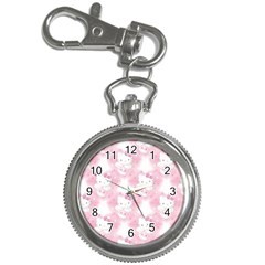 Hello Kitty Pattern, Hello Kitty, Child, White, Cat, Pink, Animal Key Chain Watches by nateshop