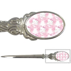 Hello Kitty Pattern, Hello Kitty, Child, White, Cat, Pink, Animal Letter Opener by nateshop