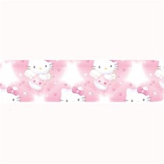 Hello Kitty Pattern, Hello Kitty, Child, White, Cat, Pink, Animal Large Bar Mat by nateshop