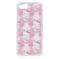 Hello Kitty Pattern, Hello Kitty, Child, White, Cat, Pink, Animal Iphone Se by nateshop