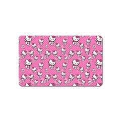 Hello Kitty Pattern, Hello Kitty, Child Magnet (name Card) by nateshop