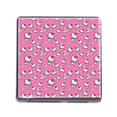 Hello Kitty Pattern, Hello Kitty, Child Memory Card Reader (square 5 Slot) by nateshop