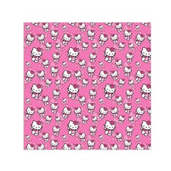 Hello Kitty Pattern, Hello Kitty, Child Square Satin Scarf (30  X 30 ) by nateshop