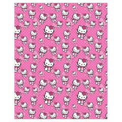 Hello Kitty Pattern, Hello Kitty, Child Drawstring Bag (small) by nateshop