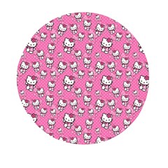 Hello Kitty Pattern, Hello Kitty, Child Mini Round Pill Box (pack Of 3) by nateshop