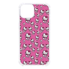 Hello Kitty Pattern, Hello Kitty, Child Iphone 13 Tpu Uv Print Case by nateshop