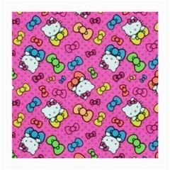 Hello Kitty, Cute, Pattern Medium Glasses Cloth (2 Sides) by nateshop