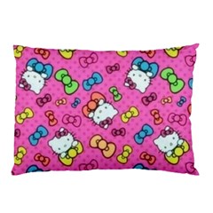 Hello Kitty, Cute, Pattern Pillow Case (two Sides) by nateshop