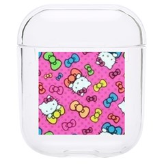 Hello Kitty, Cute, Pattern Hard Pc Airpods 1/2 Case by nateshop