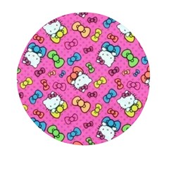 Hello Kitty, Cute, Pattern Mini Round Pill Box (pack Of 3)