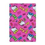 Hello Kitty, Cute, Pattern A5 Acrylic Clipboard Back