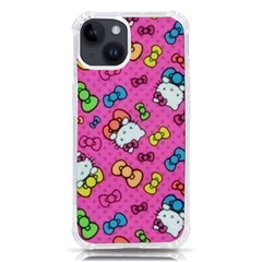 Hello Kitty, Cute, Pattern Iphone 14 Tpu Uv Print Case by nateshop