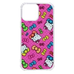 Hello Kitty, Cute, Pattern Iphone 13 Pro Max Tpu Uv Print Case by nateshop