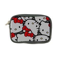 Hello Kitty, Pattern, Red Coin Purse by nateshop