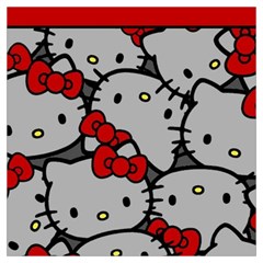 Hello Kitty, Pattern, Red Lightweight Scarf  by nateshop