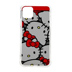 Hello Kitty, Pattern, Red Iphone 11 Pro Max 6 5 Inch Tpu Uv Print Case by nateshop