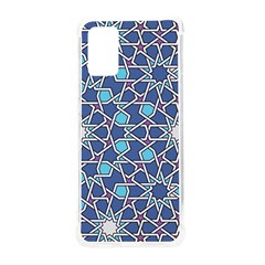 Islamic Ornament Texture, Texture With Stars, Blue Ornament Texture Samsung Galaxy S20plus 6 7 Inch Tpu Uv Case