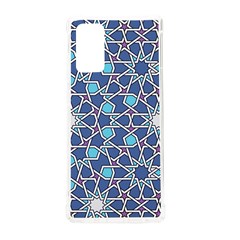 Islamic Ornament Texture, Texture With Stars, Blue Ornament Texture Samsung Galaxy Note 20 Tpu Uv Case by nateshop