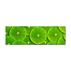 Lime Textures Macro, Tropical Fruits, Citrus Fruits, Green Lemon Texture Sticker Bumper (100 Pack)