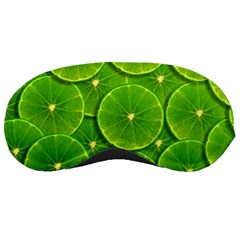 Lime Textures Macro, Tropical Fruits, Citrus Fruits, Green Lemon Texture Sleep Mask by nateshop