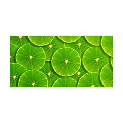 Lime Textures Macro, Tropical Fruits, Citrus Fruits, Green Lemon Texture Yoga Headband by nateshop